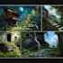 illustrate custom landscapes and environment backgrounds
