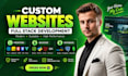 build website, website development, full stack developer, front end developer