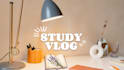 an eye catching study vlog youtube thumbnails