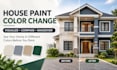 change house paint color, paint visualizing, house makeover
