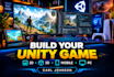 do professional unity environment, unity vfx game development