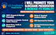 promote your slideshare presentation and increase its visibility