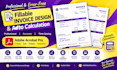 create fillable PDF forms and fillable invoices design