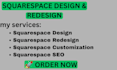 design redesign and customize your squarespace site