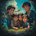 children book cover and children book illustrations