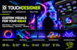 do interactive touchdesigner audio reactive generative art  kinetic typography
