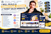 build competition, giveaway and ticket sales website