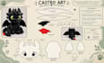 create a custom plush sewing pattern stuffed animal plushie reference sheet