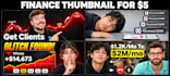 design high CTR youtube thumbnails