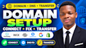 connect domain, fix domain, transfer domain redirect domain