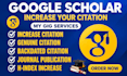 increase and backdate google scholar citation, scopus citation,write and publish