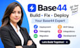 deploy, debug, migrate, and set up your base44 mvp