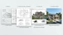 create architectural permit drawing and editable chief architect 2d, 3d model