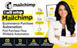 setup mailchimp ecommerce purchase automation post purchase flow winback