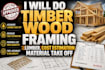 do timber wood framing lumber, cost estimation material take off