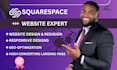 do  modern squarespace website design, redesign squarespace