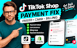fix tiktok payment failed issue, ads card declined  billing, payment restriction