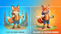 do 2d 3d cartoon character animation, animated music video, lip sync