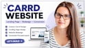 carrd website, carrd landing page, redesign carrd website for conversion