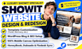 design showit website showit redesign customize showit template and showit seo