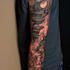 create anime style japanese tattoo design
