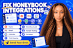 do honeybook zapier integration troubleshooting