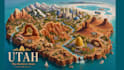 design isometric event map, site map 3d illustrations