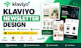 design a professional klaviyo email newsletter template