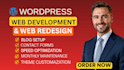 design or redesign wordpress websites and set up substack or beehiiv newsletters