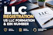 do llc registration, US llc formation and ein number