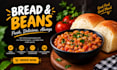 d bread and beans