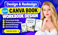 create canva ebook design kdp workbook journal planner and pdf canva book design