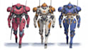 draw amazing character mecha robot illustration