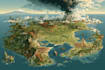 create fantasy map illustrations