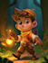 draw 2d game character illustration
