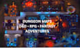 create custom dnd battle maps, rpg dungeon maps, fantasy castle maps