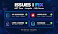 fix dot net core and angular bugs and sql server errors