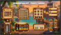 design and script roblox game UI, UI game kits, and huds