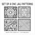 design cnc main gate jali window and partition with dxf file
