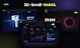 build an animated landing page with 3d and scroll effects