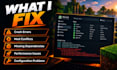 fix and optimize your minecraft modpack