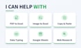 do data entry, PDF to excel, and spreadsheet tasks