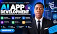 ai mobile app  ai chatbot ai agent ai website development as ai devloper