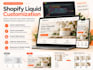 create custom shopify sections using liquid