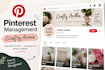 manage your etsy shop and pinterest account