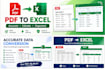 convert pdf to excel with accurate data entry