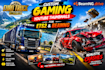 design gaming youtube thumbnails for ets2 and beamng