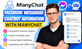 create manychat chatbot automation facebook messenger chatbot setup
