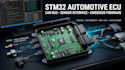design stm32 automotive ecu, can bus, sensor interface pcb and embedded firmware