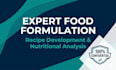 do expert food formulation and commercial recipe development